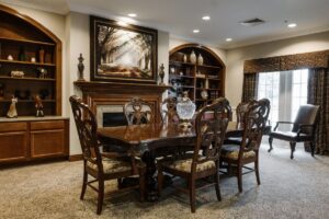 Library at the Park place at Wingham