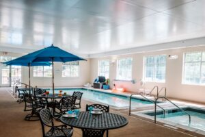Indoor pool at the Park place at Wingham